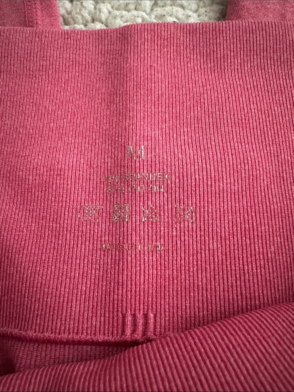 NVGTN Seamless High-Waist Leggings - Pink - Picture 5 of 5